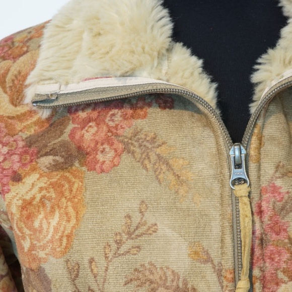 Athleta Faux Fur Suede Coat - Picture 7 of 8